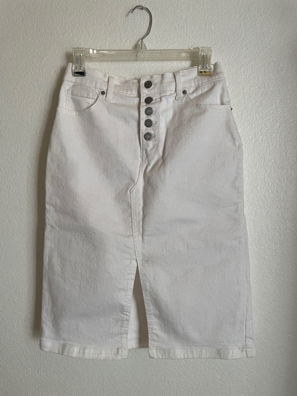 Banana Republic jean skirt white size 2